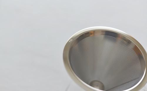 Stainless steel coffee filter