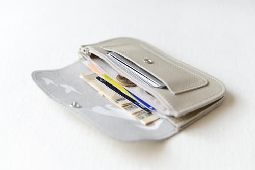 가죽 지갑 Cement