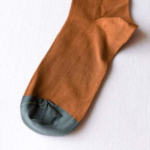 Socks Plain Caramel