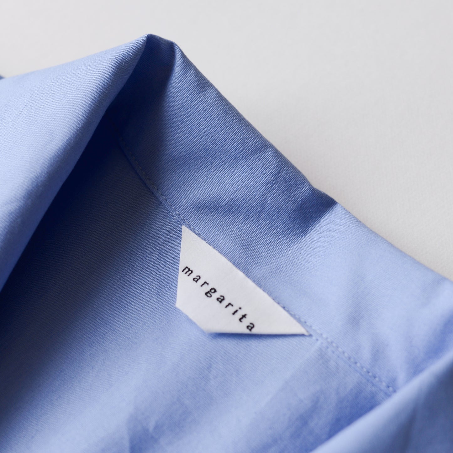 ショールカラーカシュクールワンピース Sky Blue