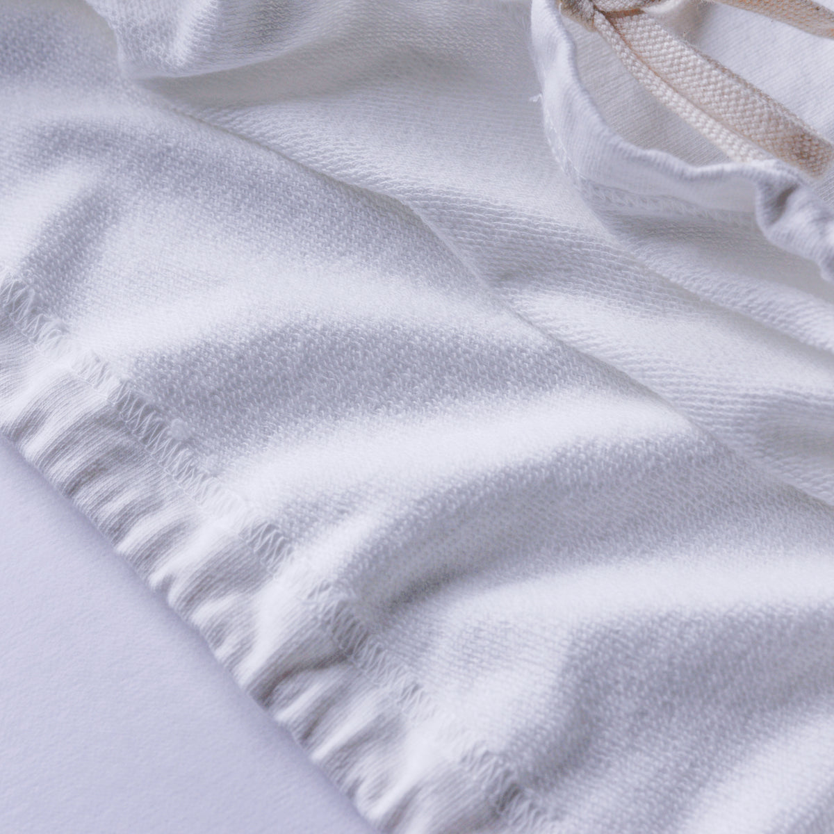コットンブラウジングフーディ Off White