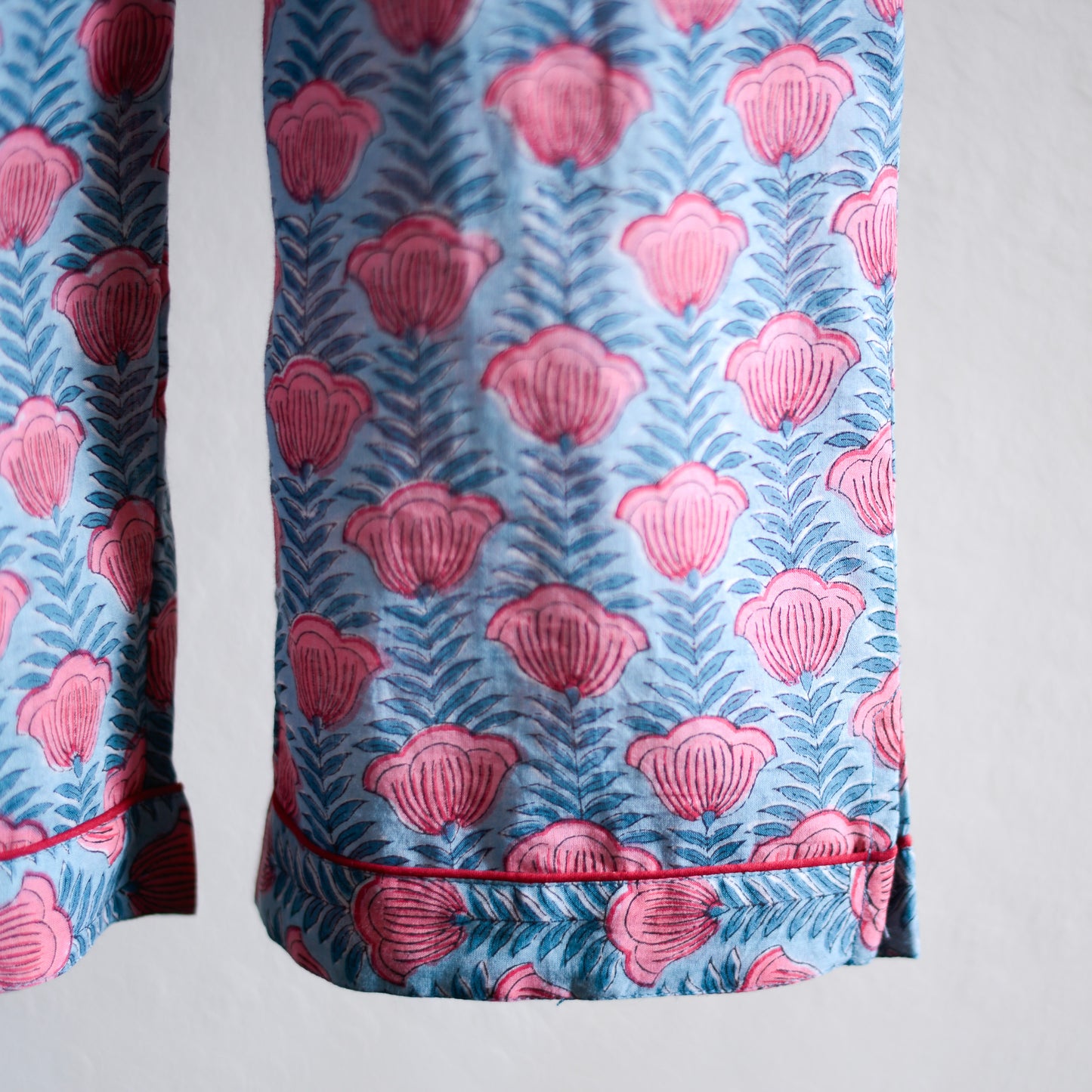 コットンハンドプリンティッドパジャマ Tulip Vine