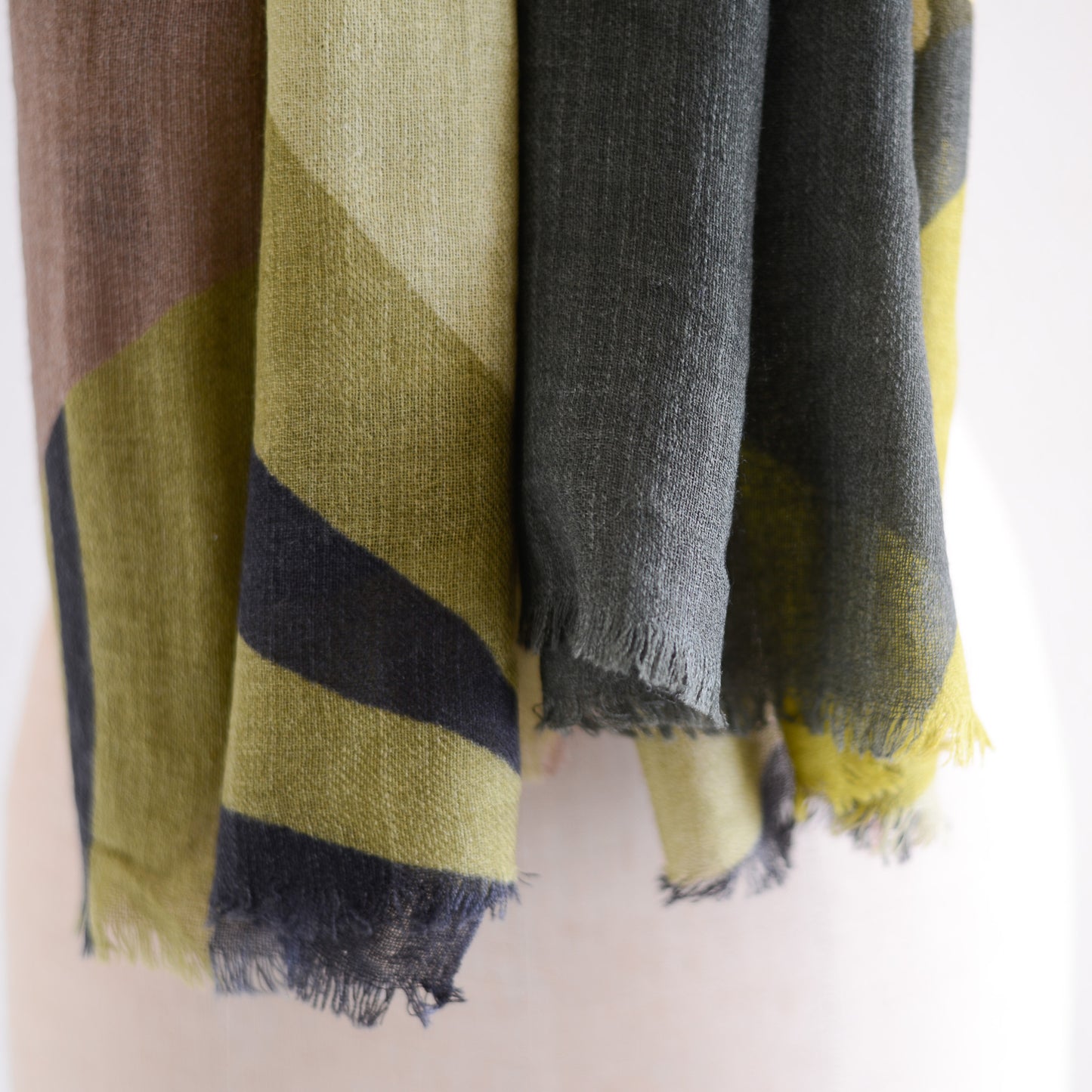 ウールヴェジタブルストール Corn