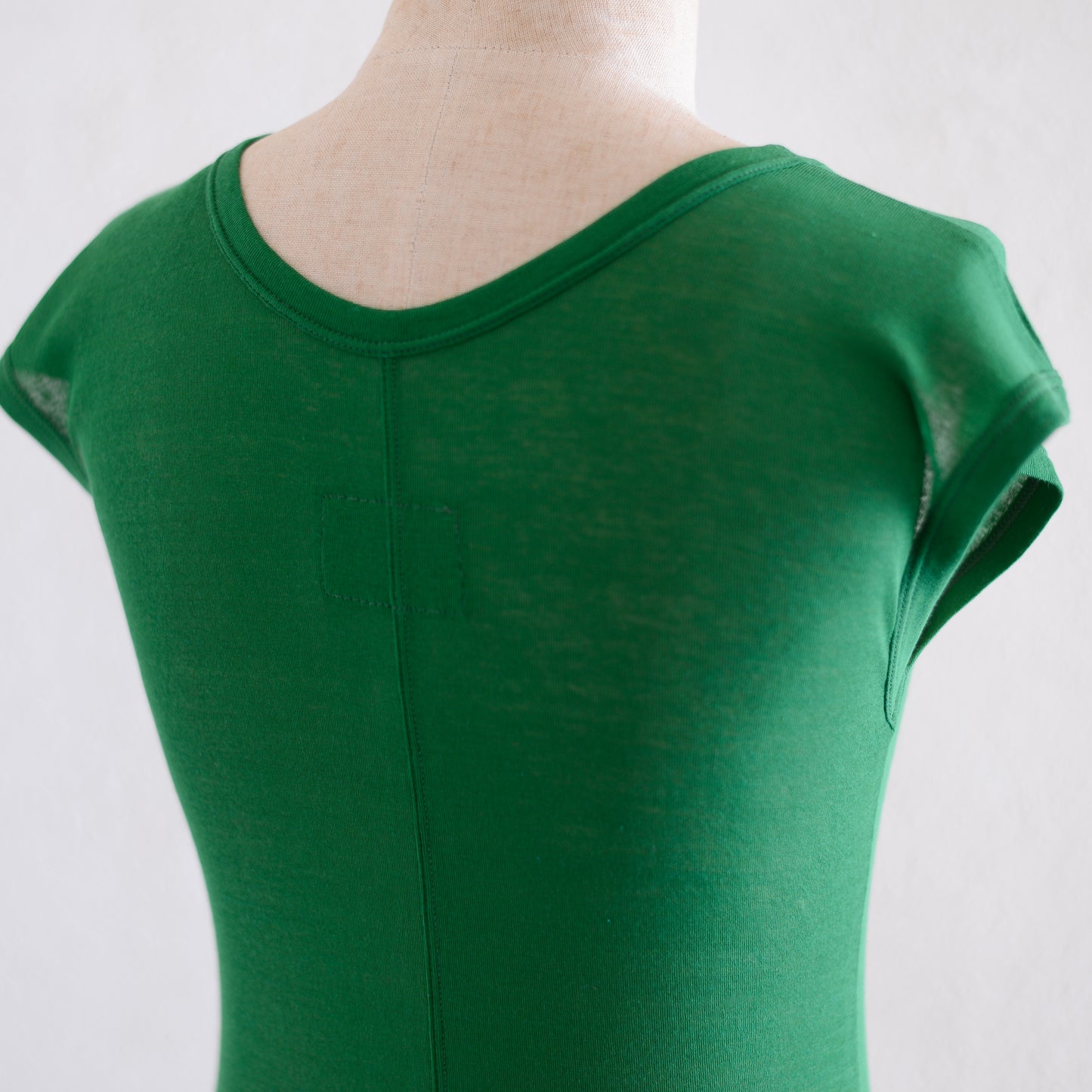 ストレッチコットンフレンチプルオーバー Green