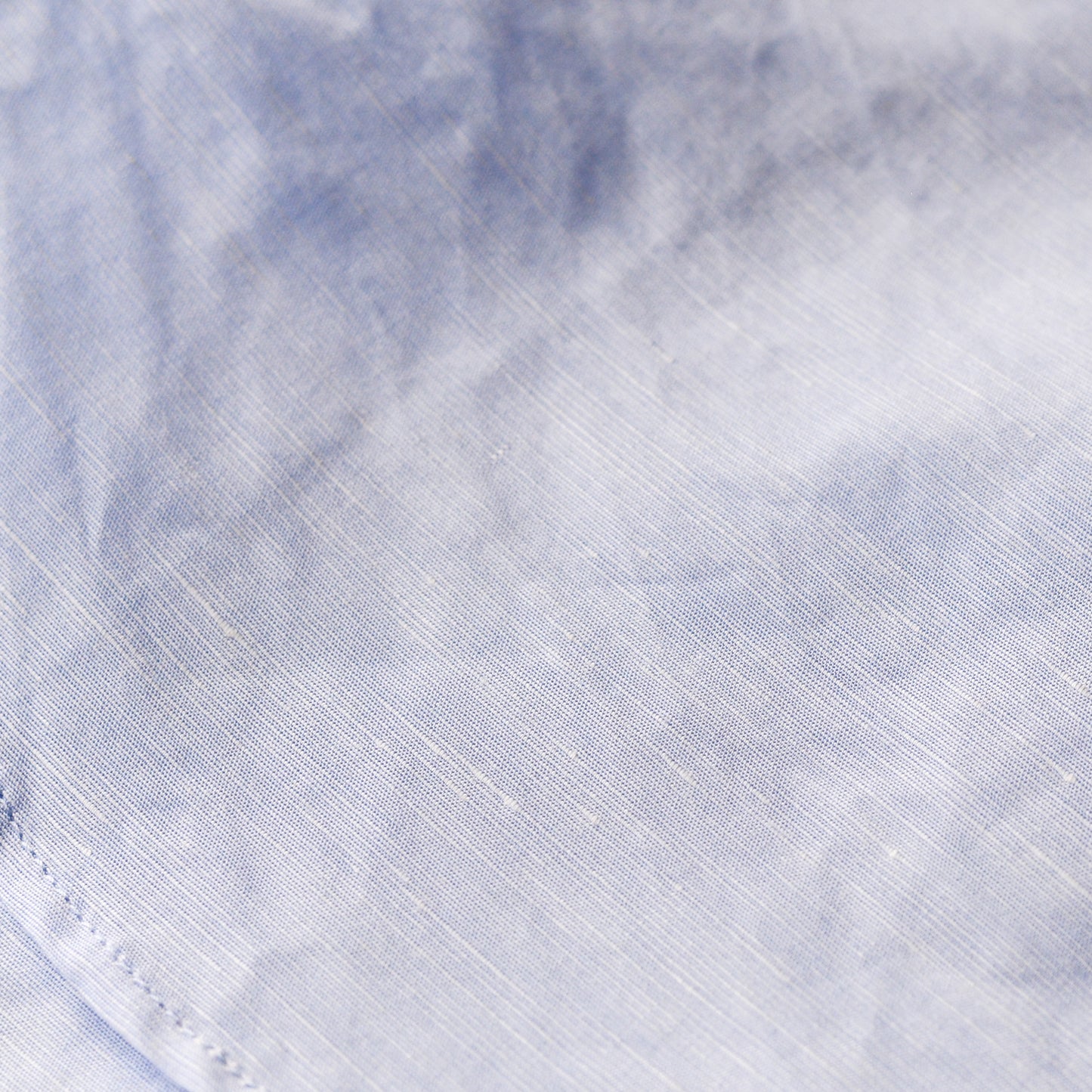 コットンリネンリラックスシャツ Sax