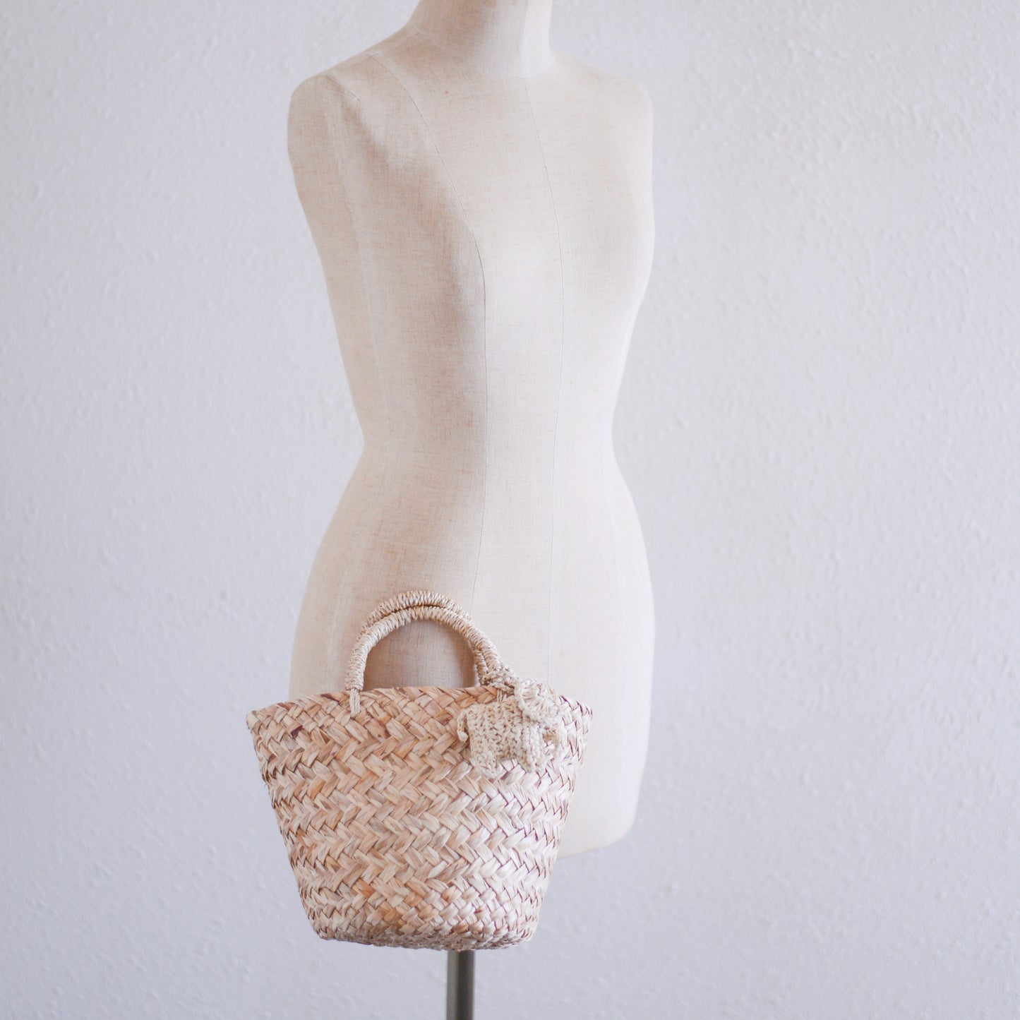 アバカバッグ チャーム付き Elephant