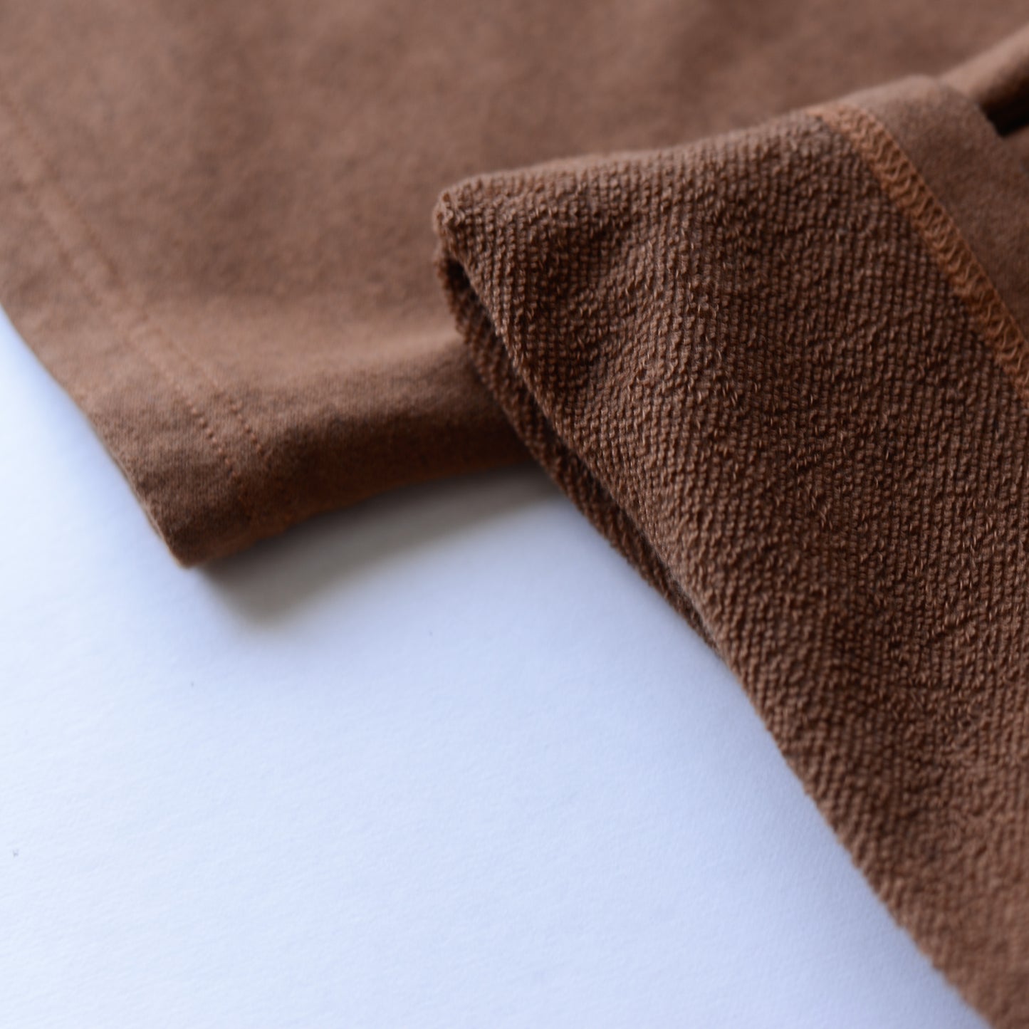 コットンウールテーパードパンツ Mocha