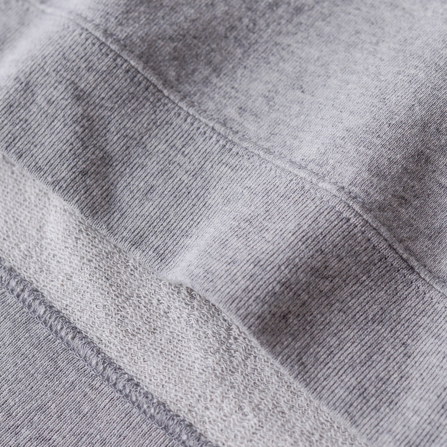 Cotton fleece box pullover Gray