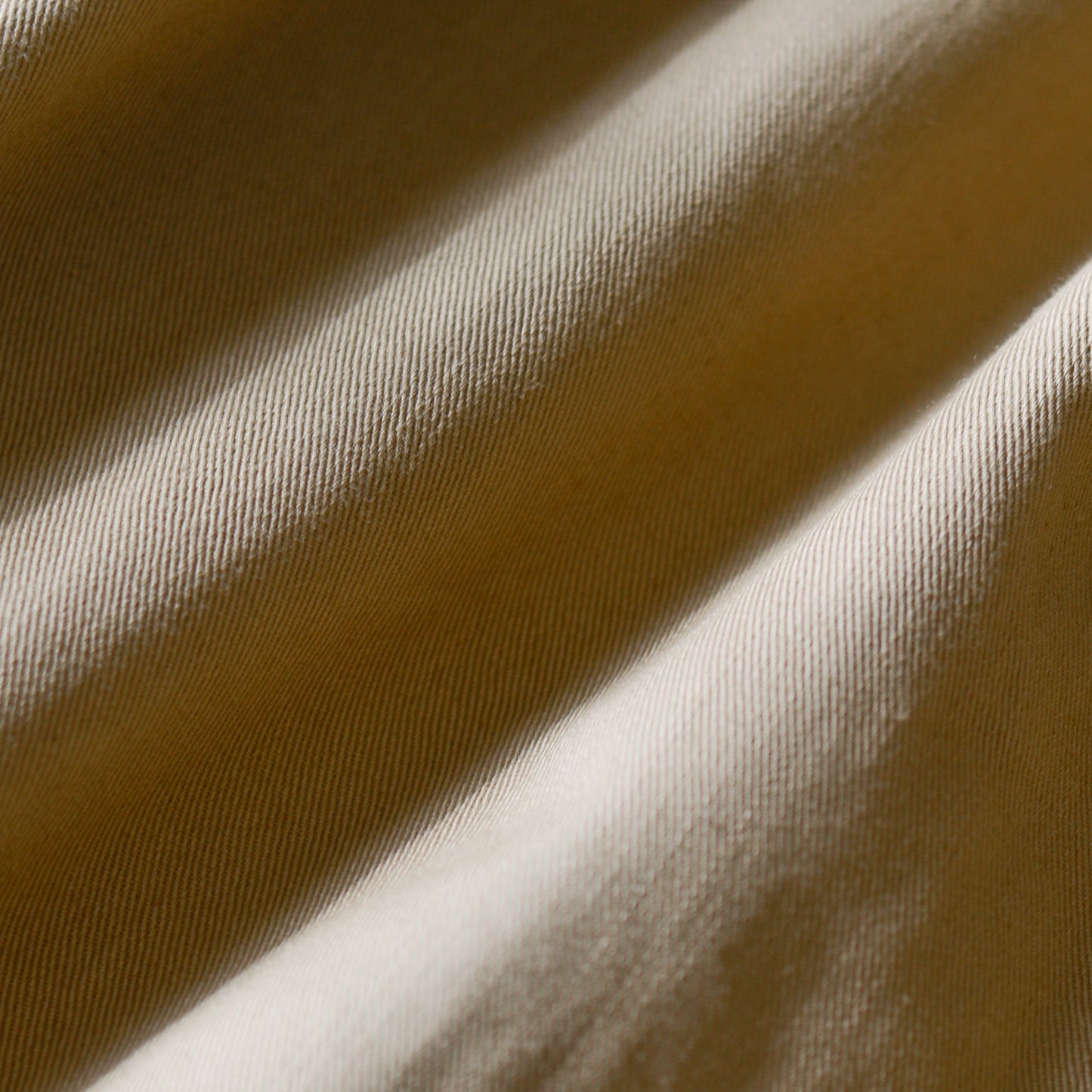コットンテーパードチノパンツ Kahki Beige