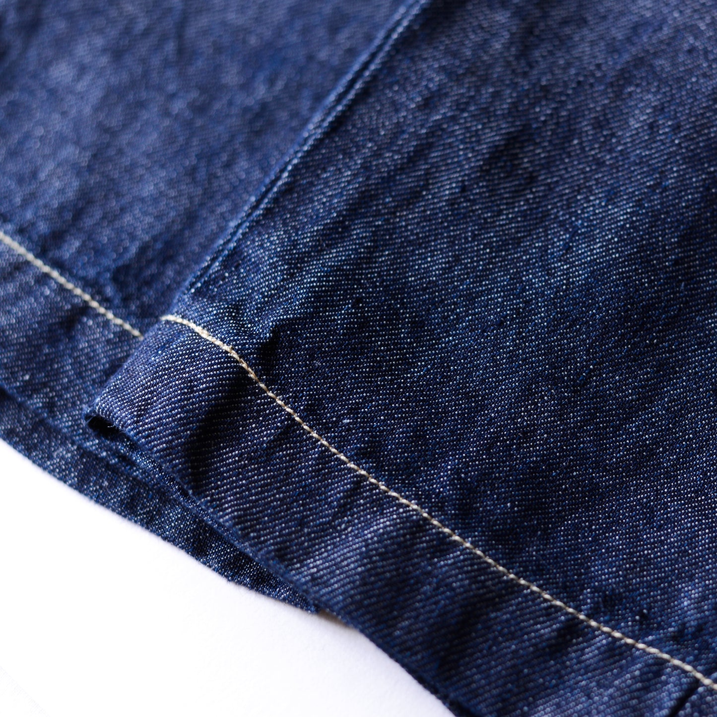 リネンデニムイージーコックパンツ Indigo