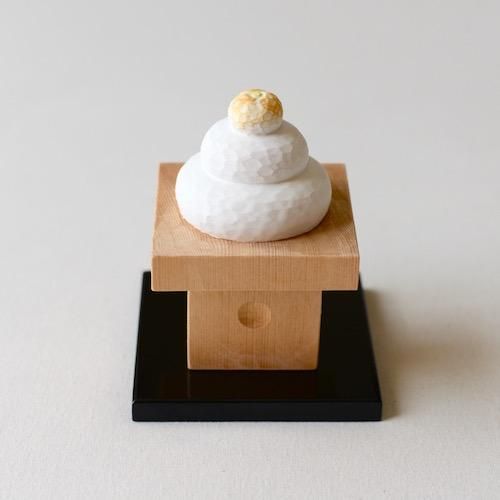 ヒノキの鏡餅 中