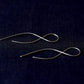 Infinity Silver Earrings
