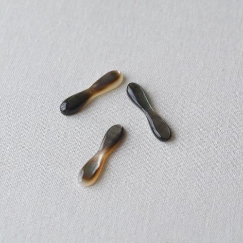 Chopstick Rest Double Oval Black