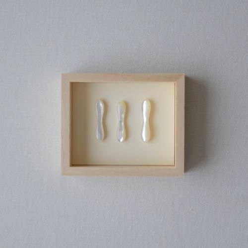 Chopstick Rest Double Oval White