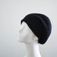 Wool Roll-Up Beret Black