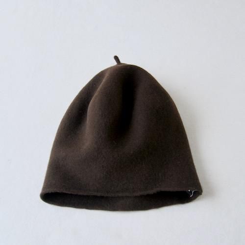 울 롤업 베레 브라운