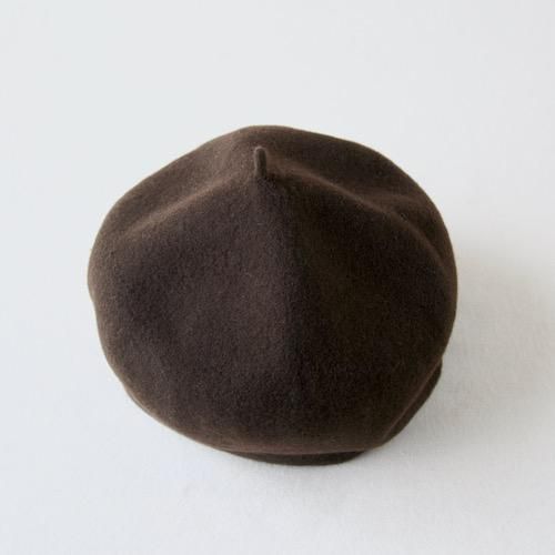 울 롤업 베레 브라운