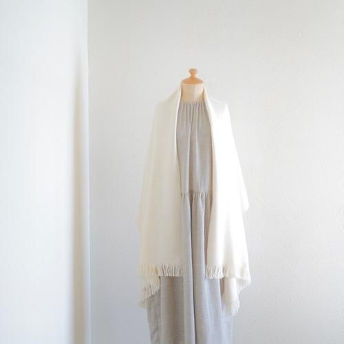 プレミアムベビーアルパカショール 毎日使いたいシンプルなデザインを