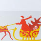 인사말 카드 Christmas Sleigh