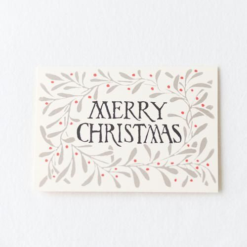 인사말 카드 Christmas Wreath