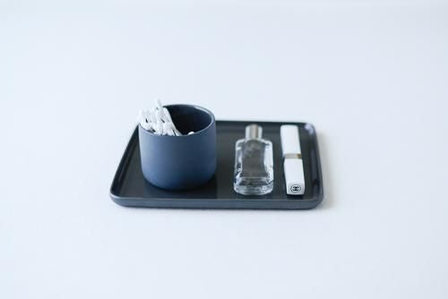 ポーセリントレイ M Black