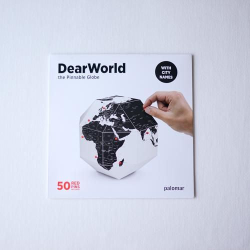 ピナブル地球儀 S City