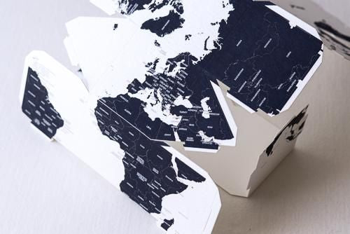 ピナブル地球儀 S City