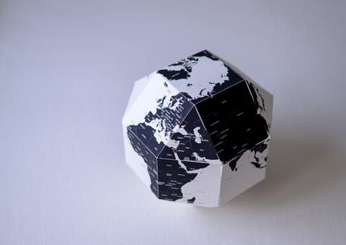 ピナブル地球儀 S City