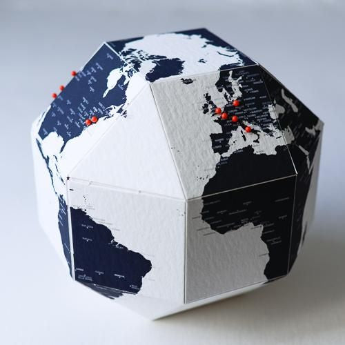 ピナブル地球儀 M Country