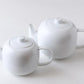 White porcelain teapot 520ml