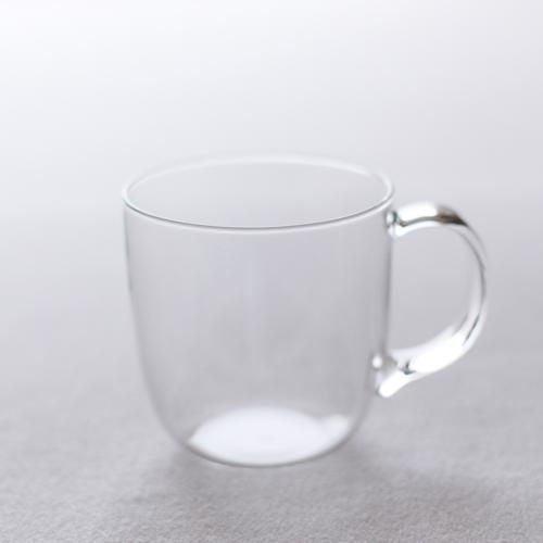Heat-resistant glass mug 350ml