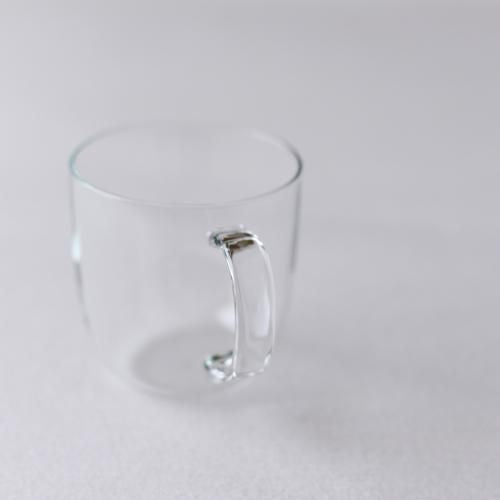 Heat-resistant glass mug 350ml