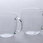 Heat-resistant glass mug 350ml