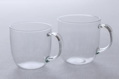 Heat-resistant glass mug 470ml