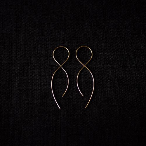 Infinity Gold Earrings