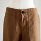 Cotton Straight Pants, Camel