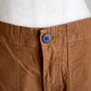 Cotton Straight Pants, Camel