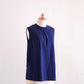 コットンセミタートルタンクトップ Navy
