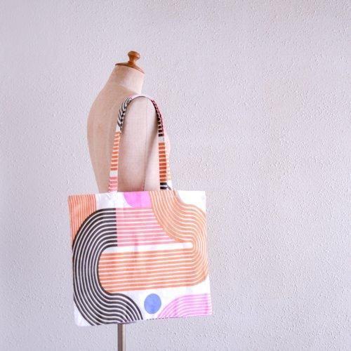 コットントートバッグストリーム Orchid