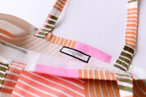 Cotton Tote Bag Stream Orchid