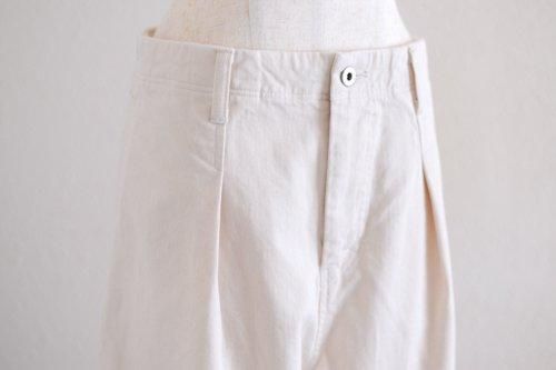 코튼 헤링 본택 팬츠 생성