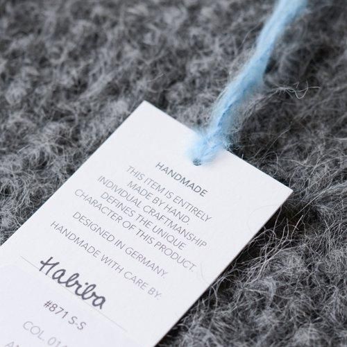 スリアルパカウールトライアングルスカーフ Charcoal Gray