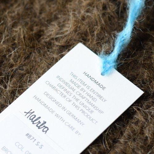 スリアルパカウールトライアングルスカーフ Brown