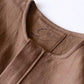 ウールリネンコットンジャンパースカート  Brown
