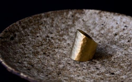 オープンリング Moon Gold