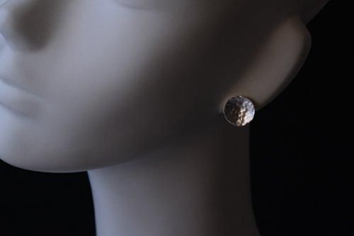 ピアス Moon Silver