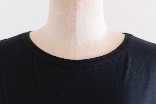 スーピマコットンロングスリーブTシャツ Black