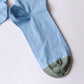 Socks Plain Blue