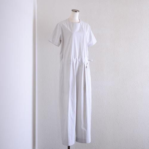 Cotton linen jumpsuit Beige