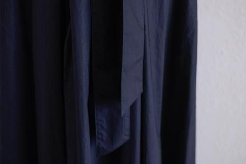 Cotton Short Sleeve Flare Dress Black